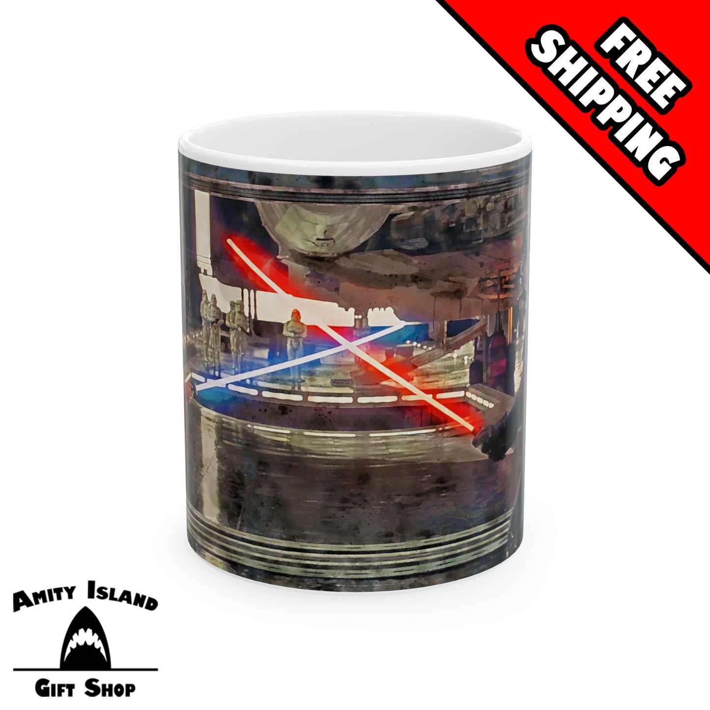 Vader vs Obi Wan Inspired Mug - The Circle is Now Complete - Star Wars Inspired Mug