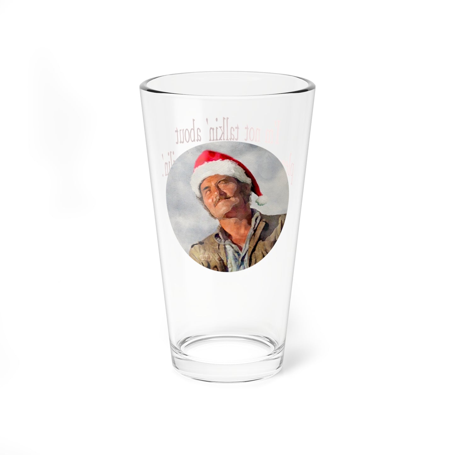 Santa Quint - 16 oz. Pint Glass - Drop #006