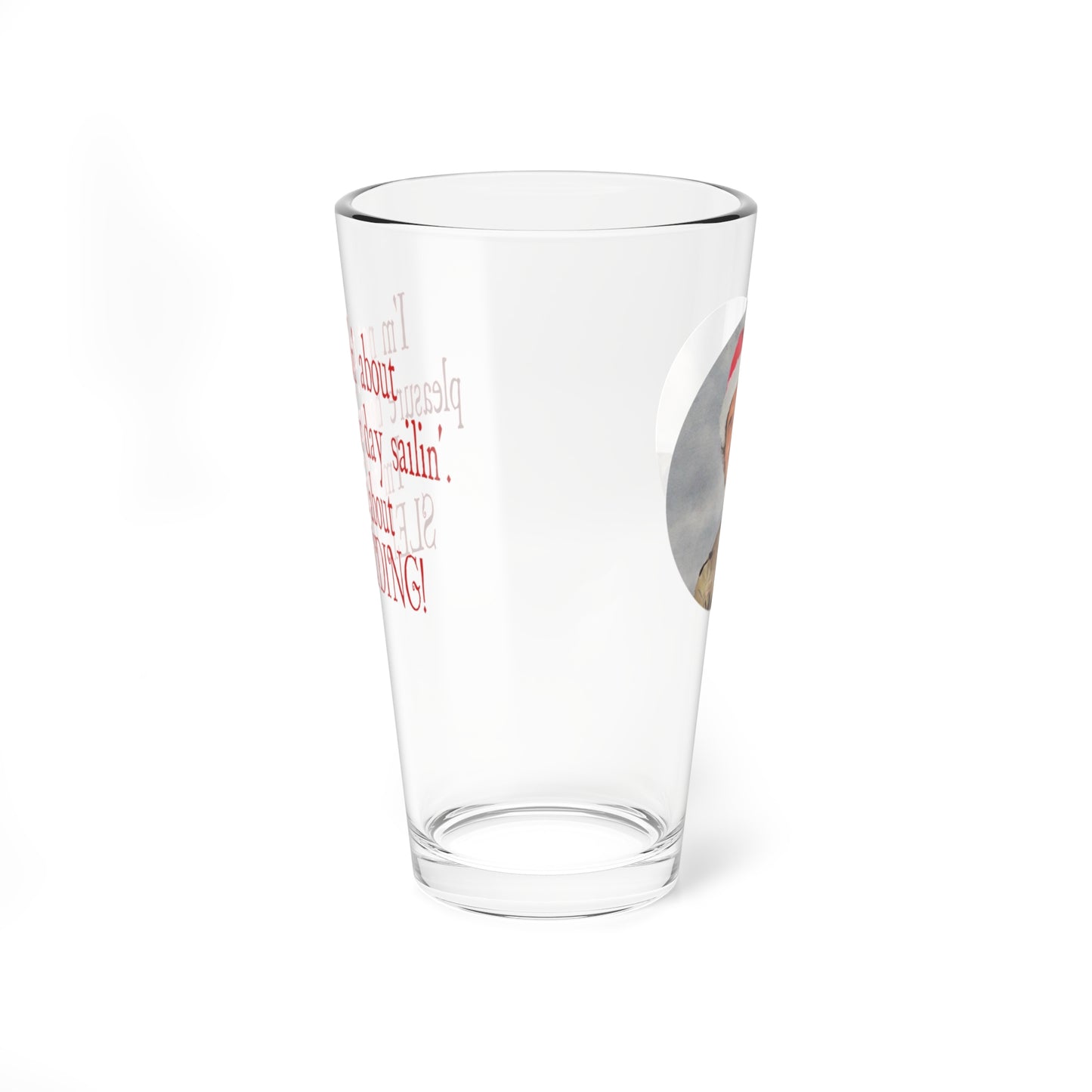 Santa Quint - 16 oz. Pint Glass - Drop #006