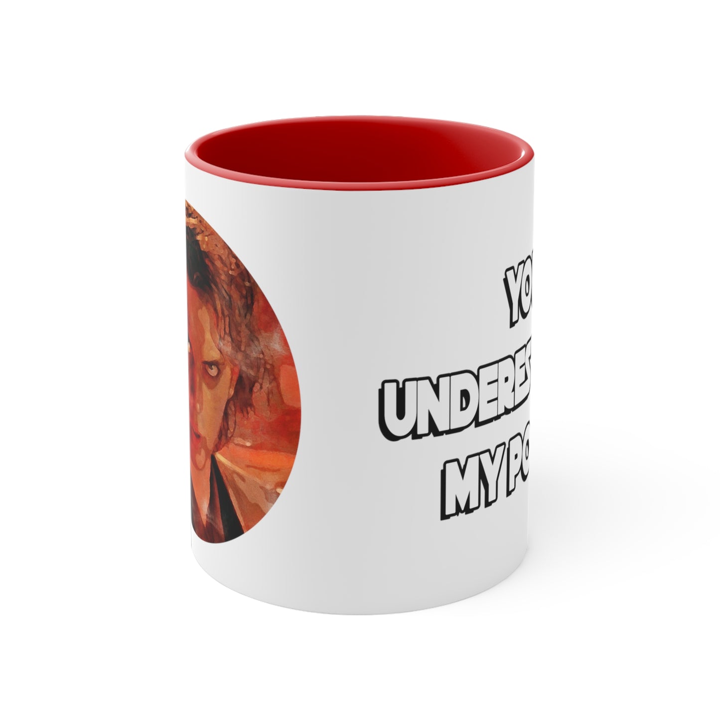 Star Wars - You Underestimate My Power Coffee Mug - Anakin Skywalker Mug - RED