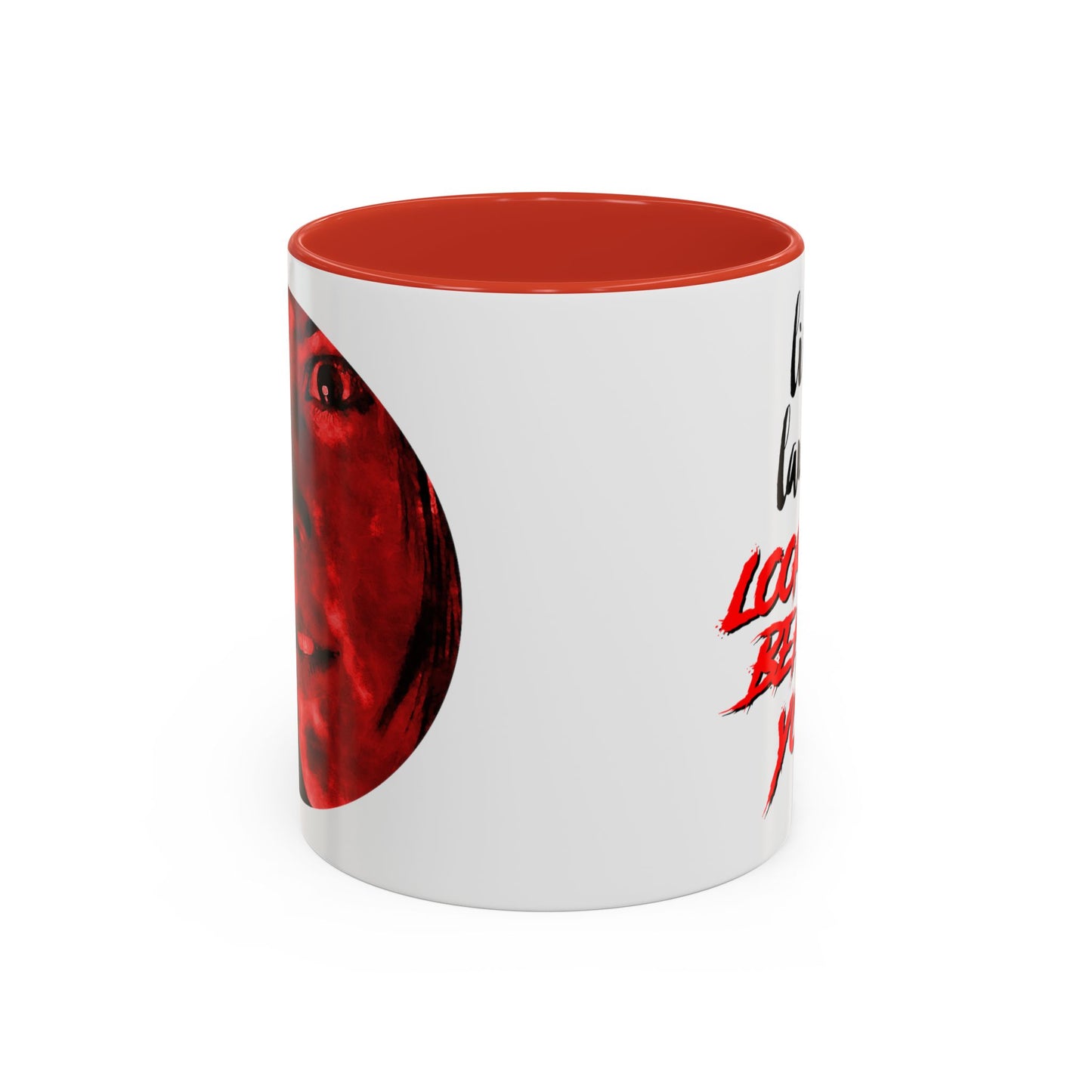 Scream Inspired Mug - Live Laugh Look Out Behind You!