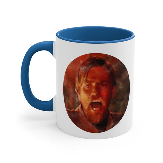 Star Wars - I Have the High Ground Coffee Mug - Obi-Wan Kenobi Mug - Blue