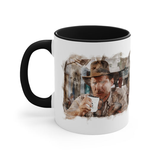Not the Years - Indiana Jones Inspired Accent Coffee Mug, 11oz