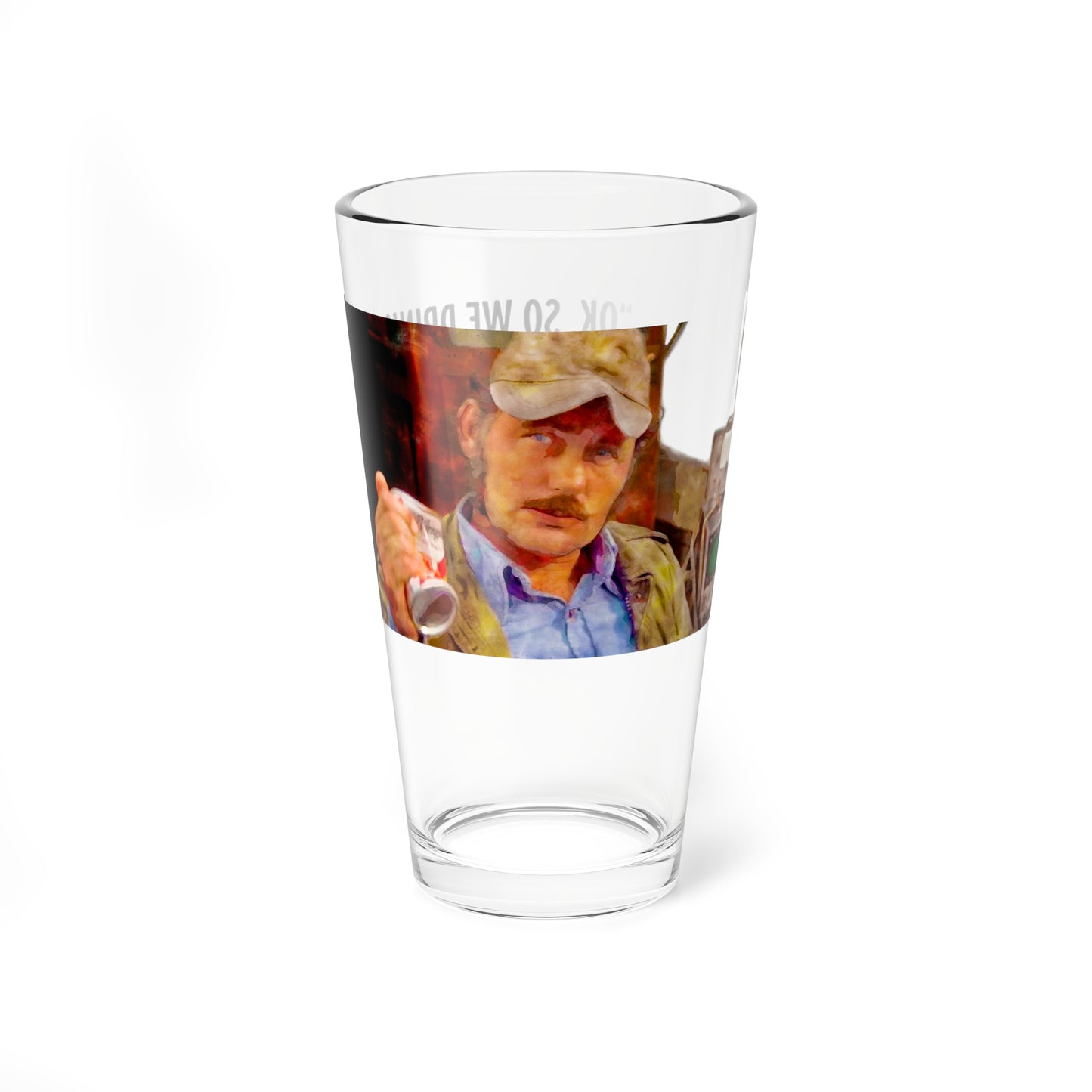 Quint on Deck - 16 oz. Pint Glass - Drop #001