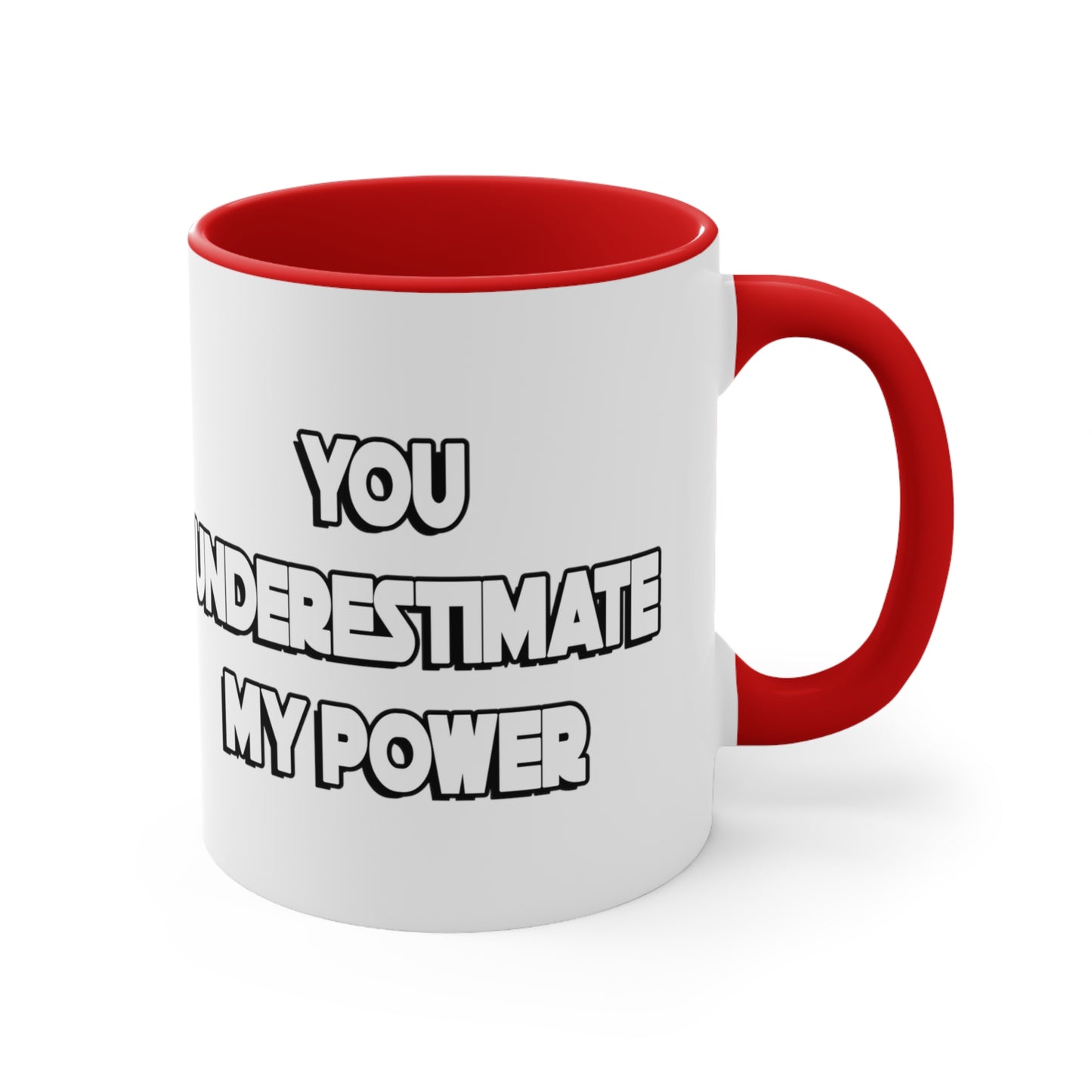 Star Wars - You Underestimate My Power Coffee Mug - Anakin Skywalker Mug - RED