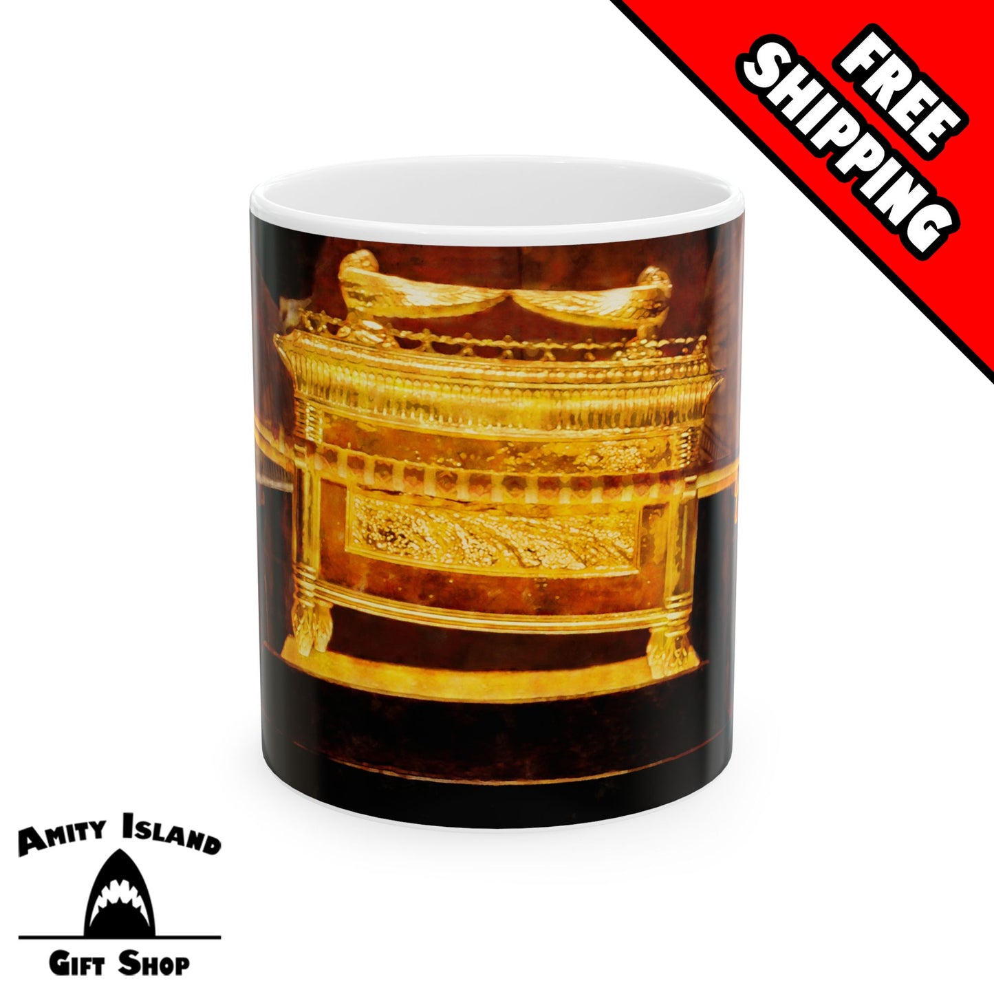 Somewhere in Tanis Raiders of the Lost Ark Inspired Mug - Indiana Jones and Salah