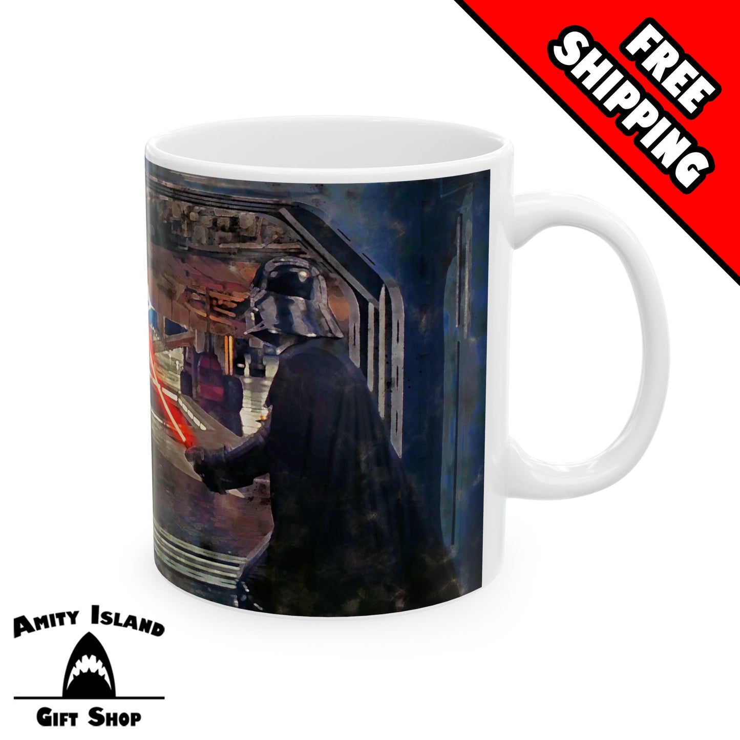 Vader vs Obi Wan Inspired Mug - The Circle is Now Complete - Star Wars Inspired Mug