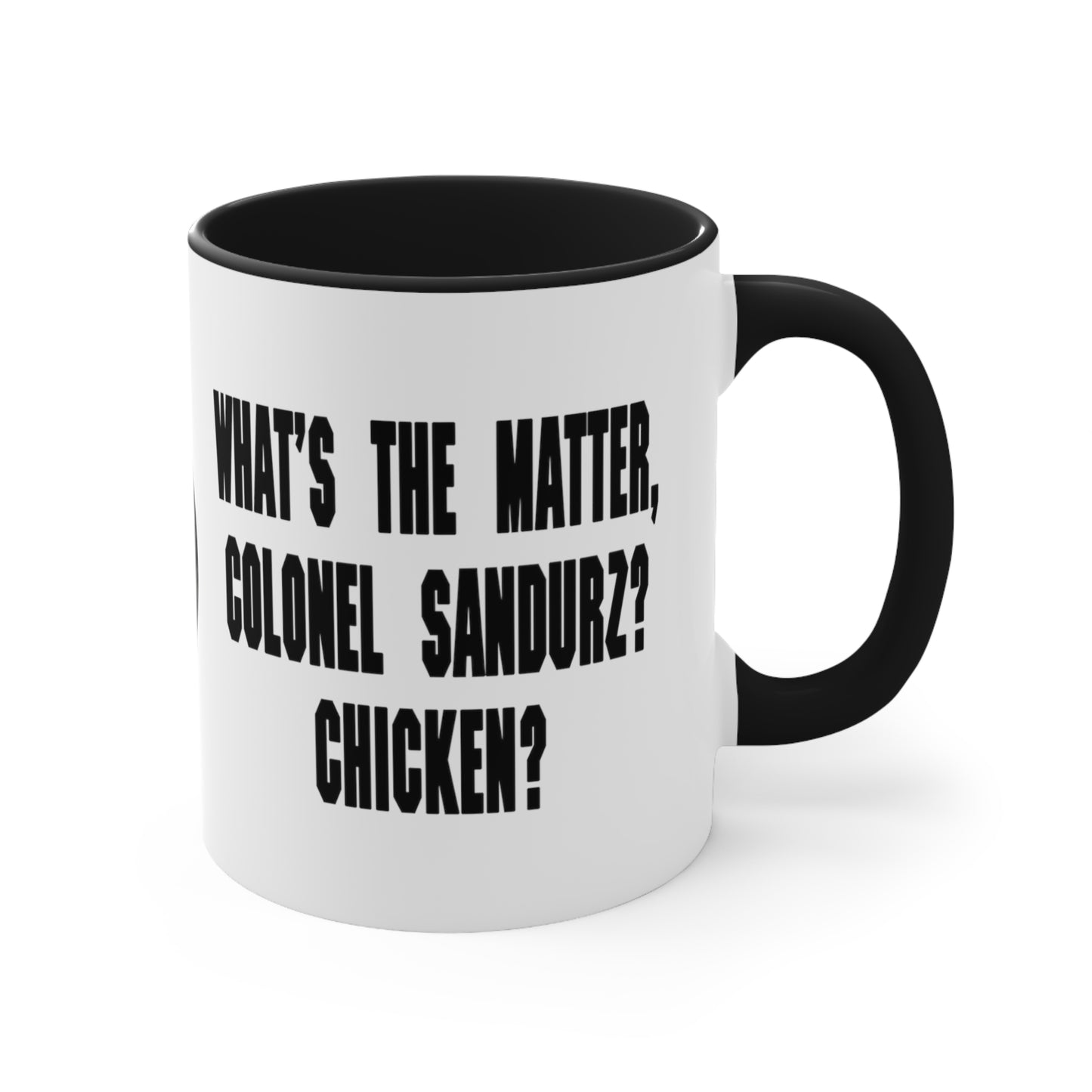 Chicken? - Spaceballs Inspired Accent Coffee Mug, 11oz