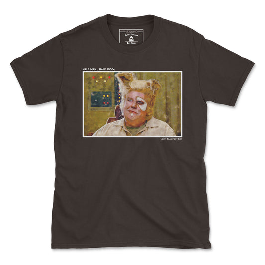 Half Man Half Dog - Unisex Softstyle T-Shirt