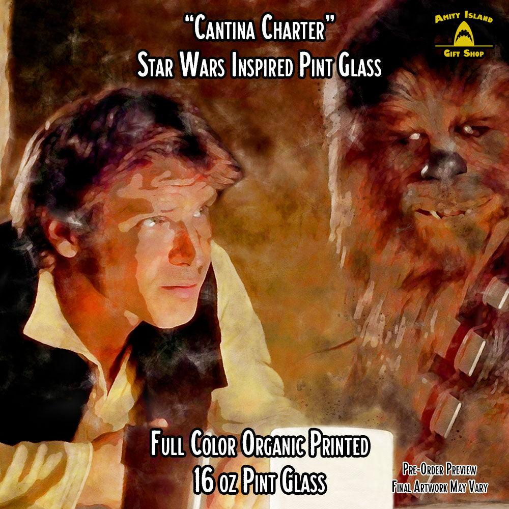 Cantina Charter - 16 oz. Pint Glass - Drop #004