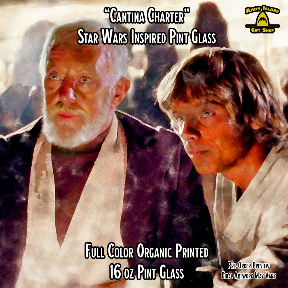 Cantina Charter - 16 oz. Pint Glass - Drop #004