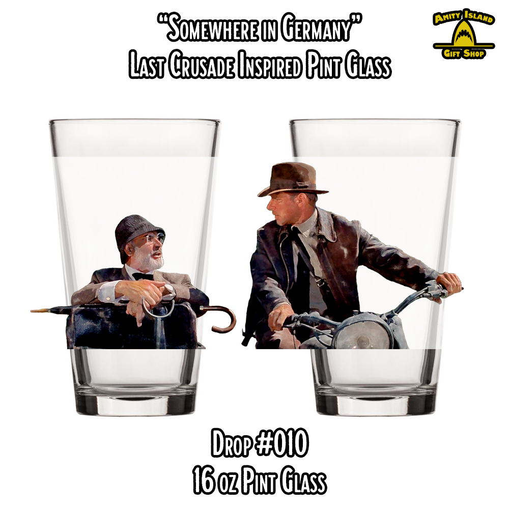Somewhere in Germany - 16 oz. Pint Glass - Drop #010