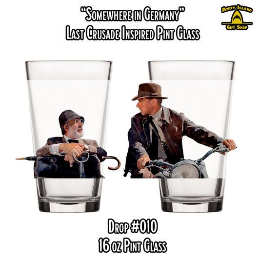 Somewhere in Germany - 16 oz. Pint Glass - Drop #010