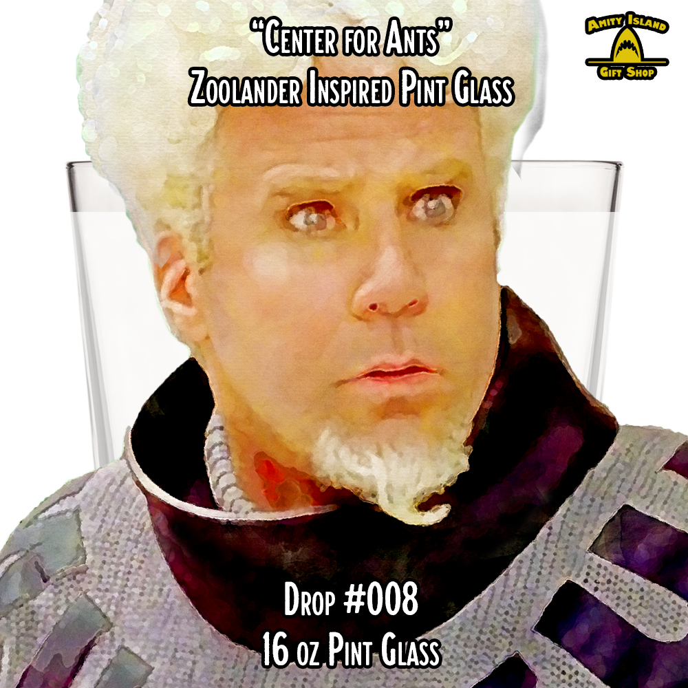 Center for Ants - 16 oz. Pint Glass - Drop #008