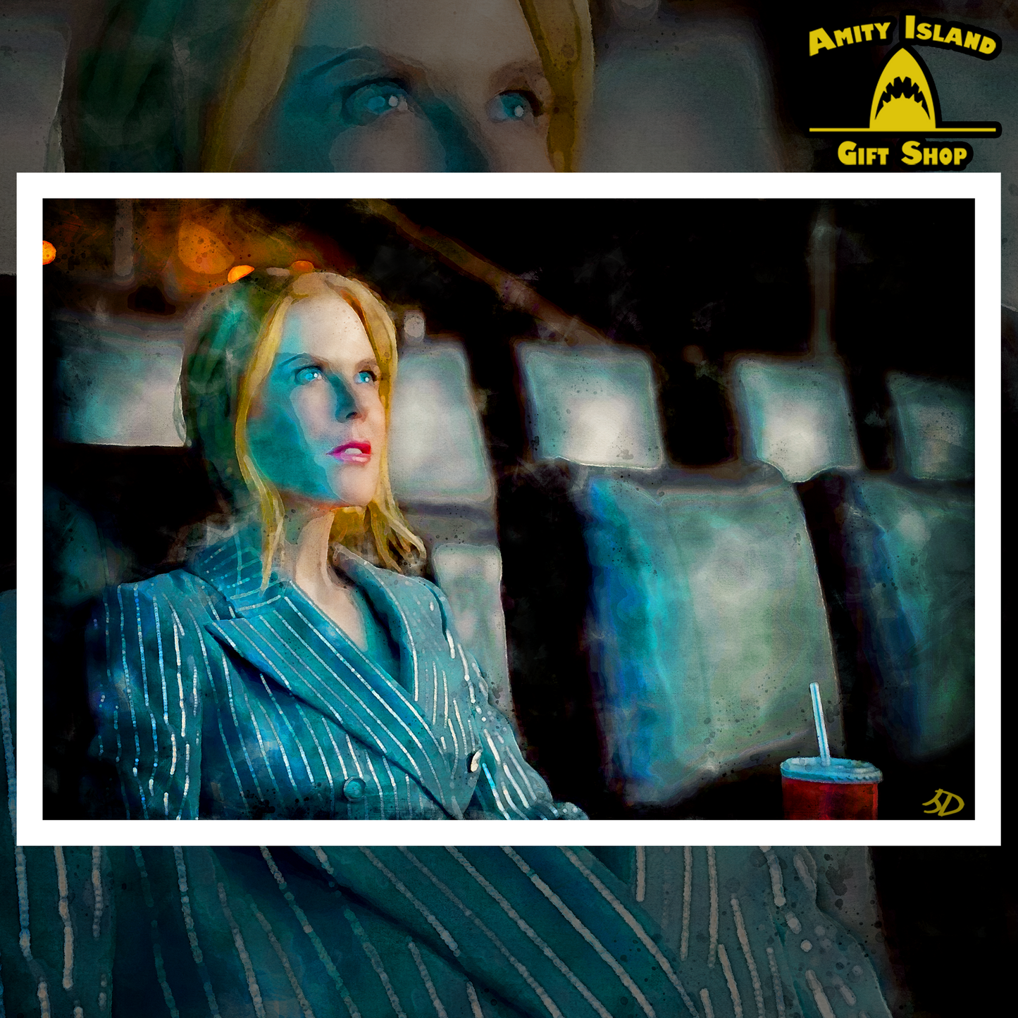 In a Place Like This - Nicole Kidman Inspired Movie Theater Art Print