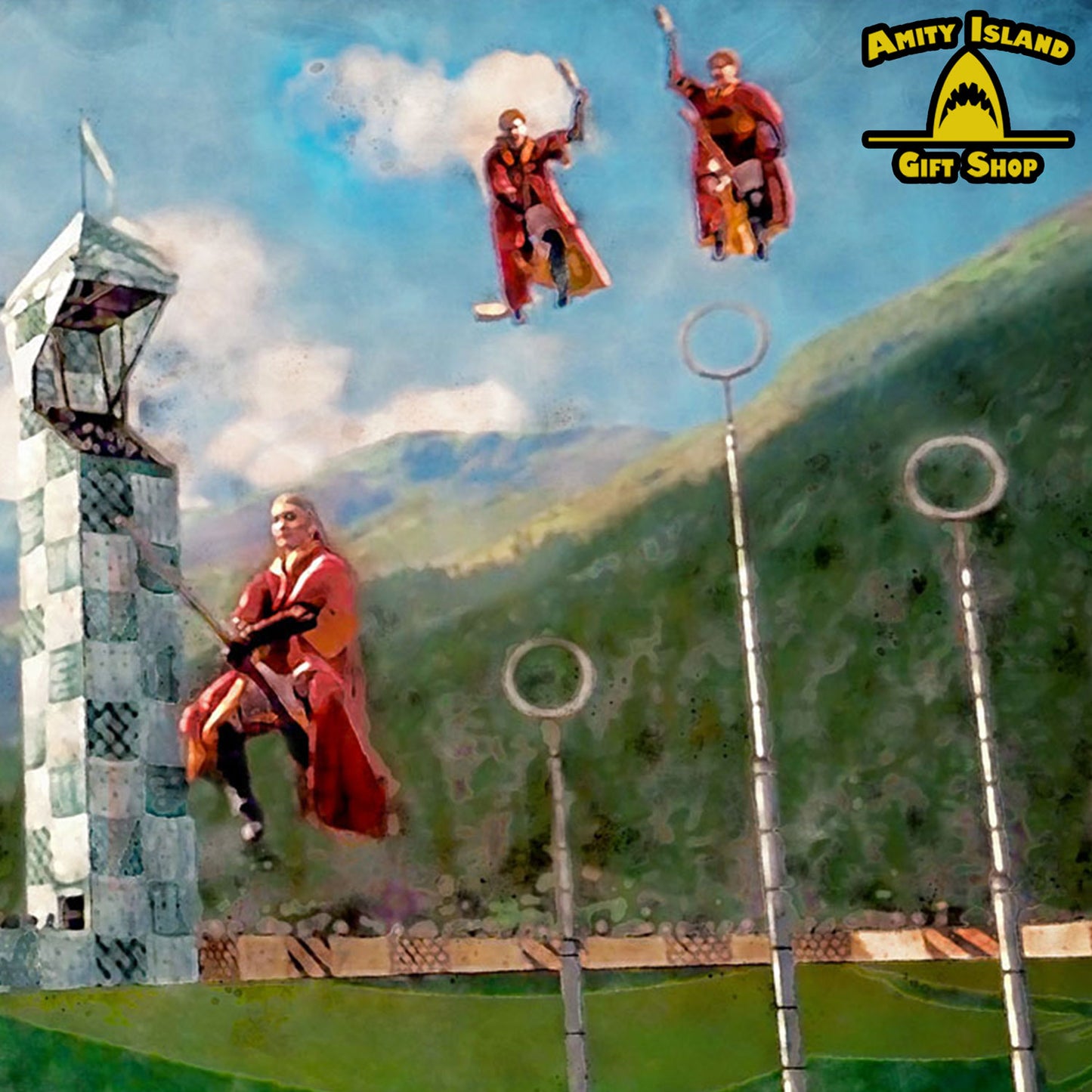 Seekers Get Snitches - Harry Potter Inspired Archival Matte Art Print