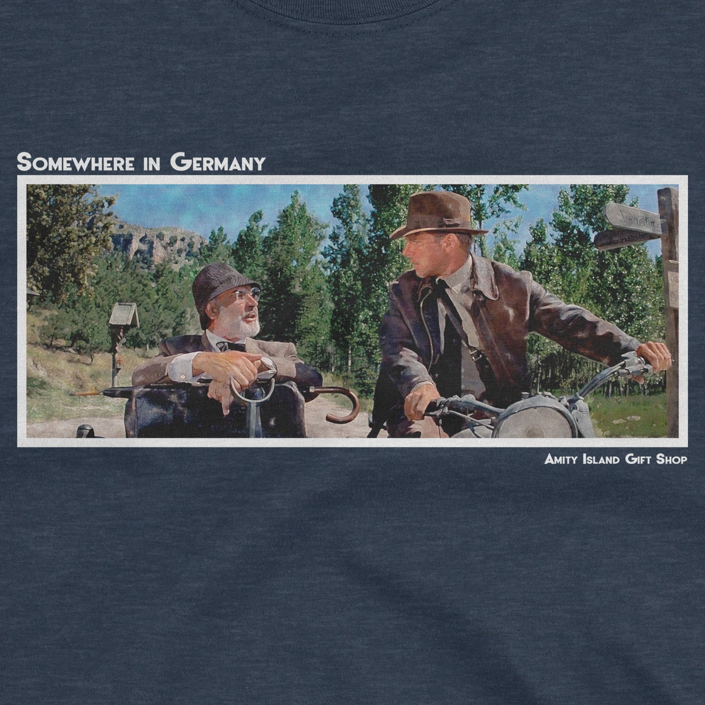 Somewhere in Germany - Unisex Softstyle T-Shirt