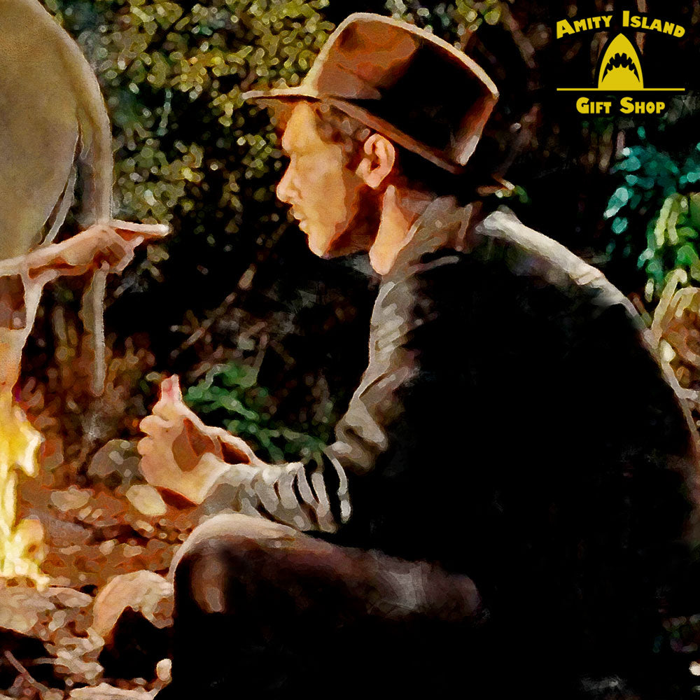 Somewhere in Pankot - Temple of Doom Inspired 13x30 Archival Matte Art Print