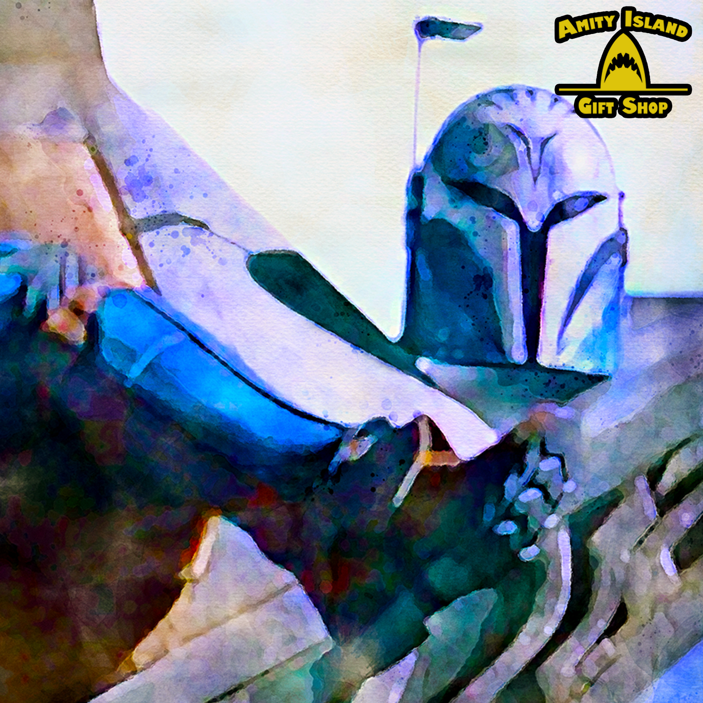 Death Watch the Throne - Bo-Katan Inspired Art Print