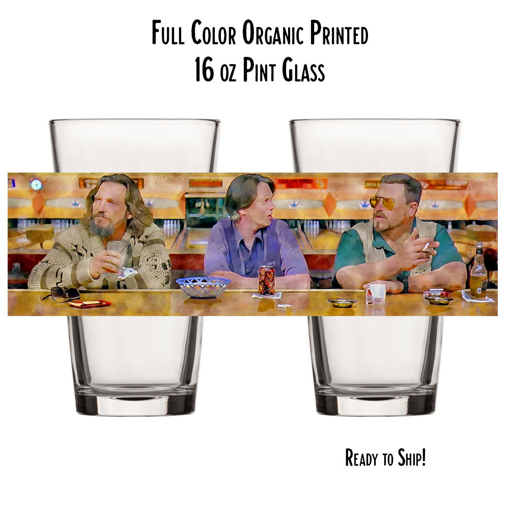 Let's Go Bowling - 16 oz. Pint Glass - Drop #002