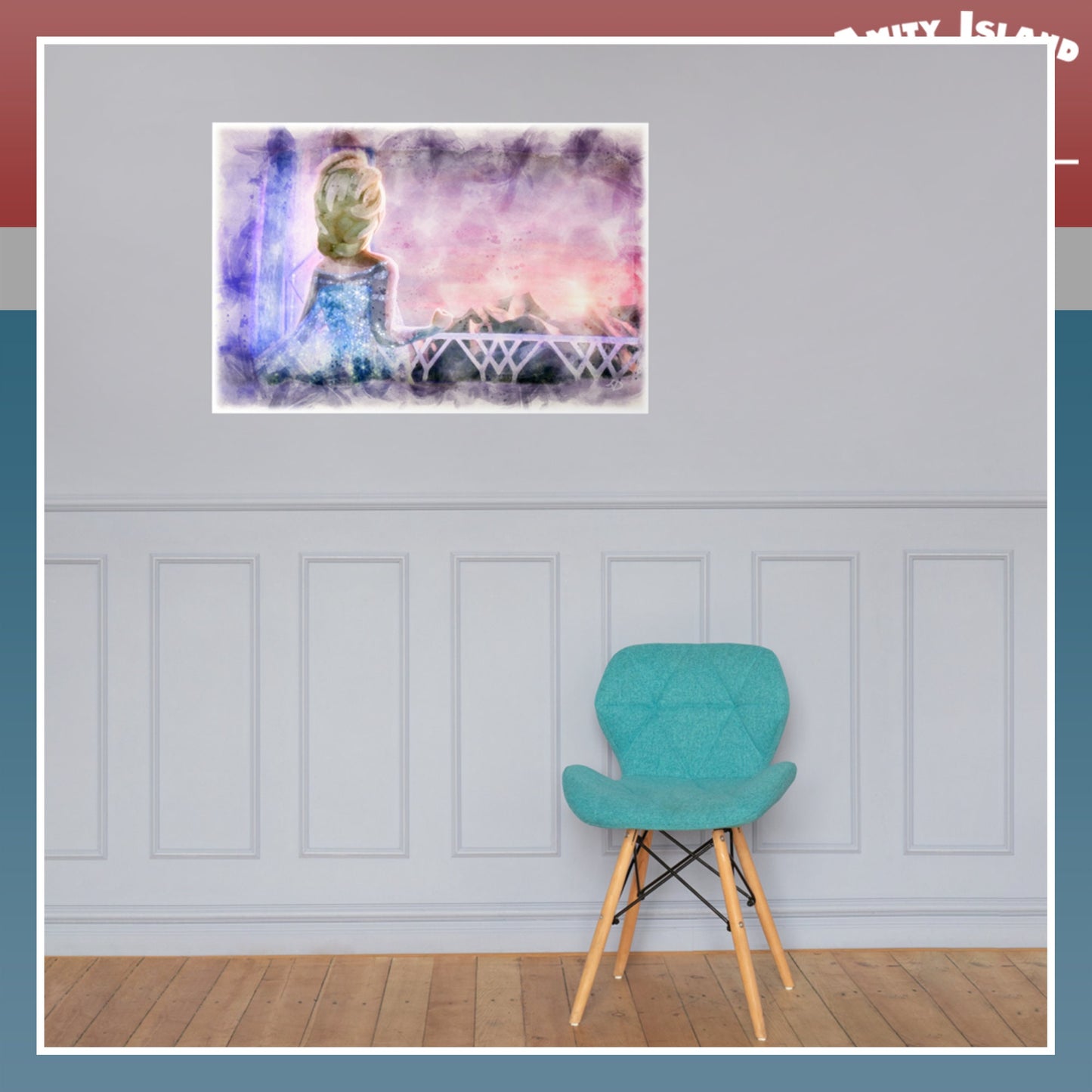 Light of Day - Frozen Inspired Art Print