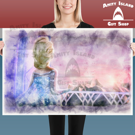 Light of Day - Frozen Inspired Art Print