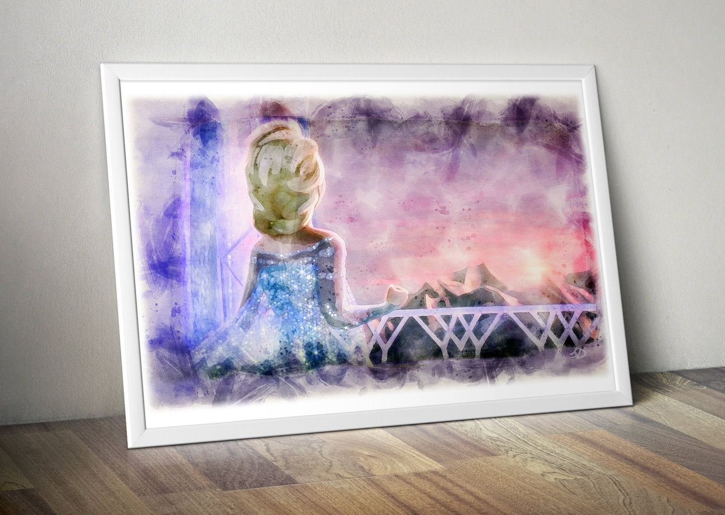 Light of Day - Frozen Inspired Art Print