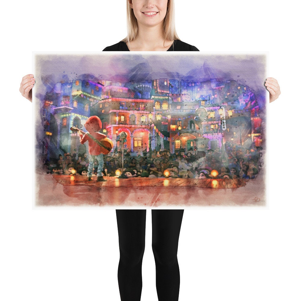 Remember Me - Coco Inspired Art Print