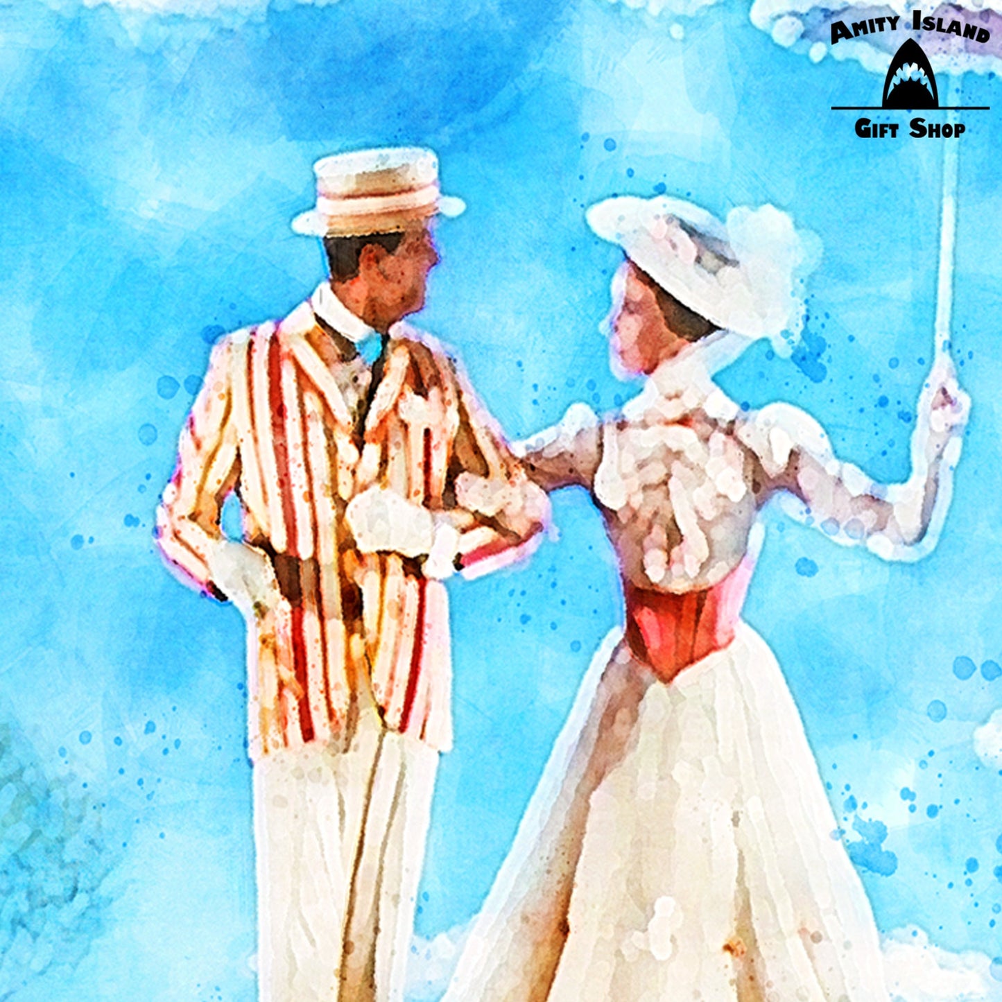 Jolly Holiday - Mary Poppins Inspired Art Print