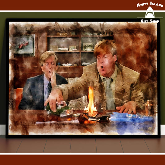 The Salesman - Tommy Boy Inspired Art Print