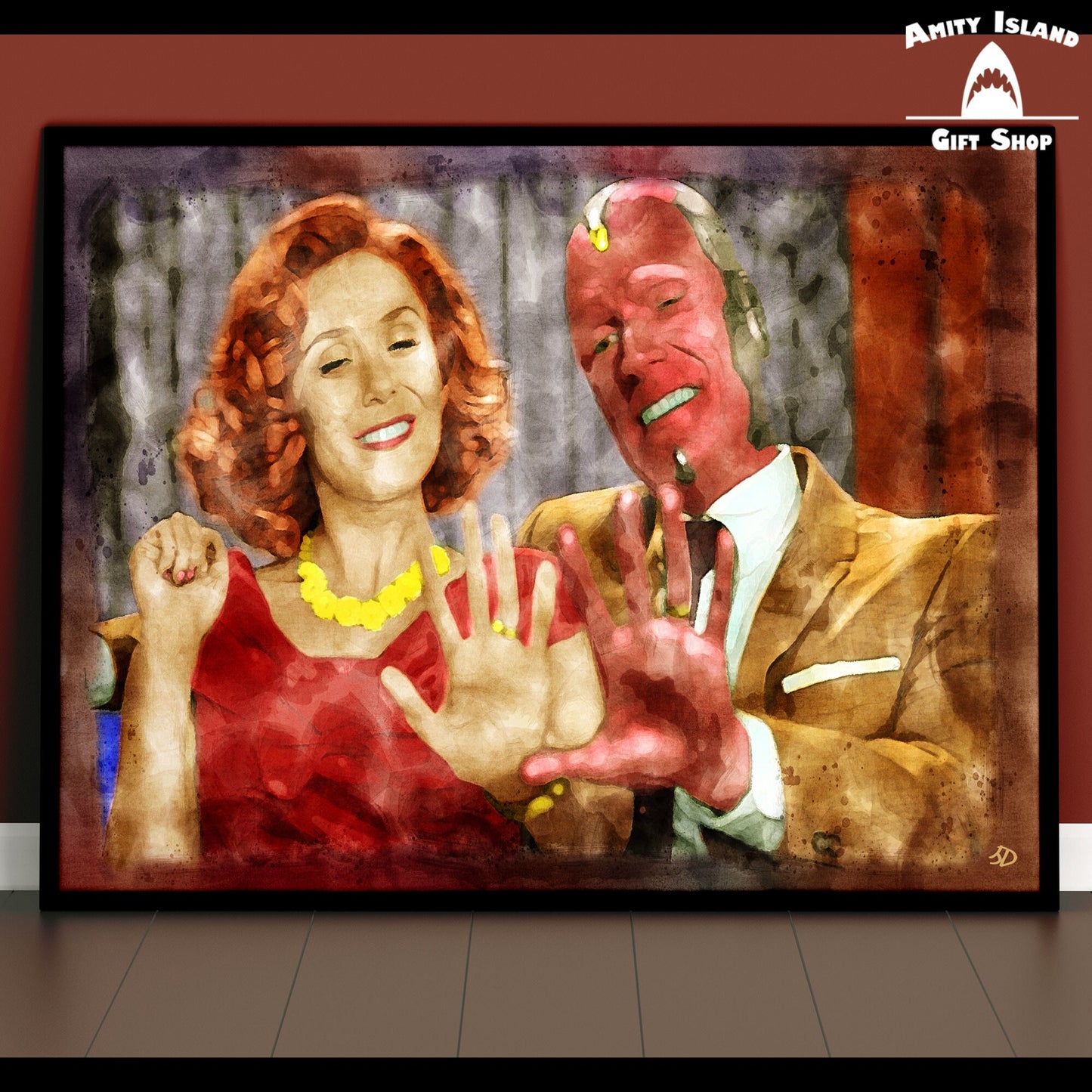 Happy in Westview - WandaVision Inspired Art Print