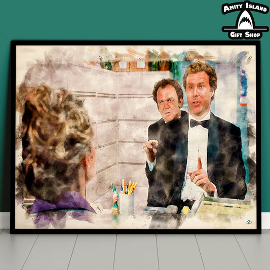 Shut Your Mouth - Step Brothers Inspired Art Print