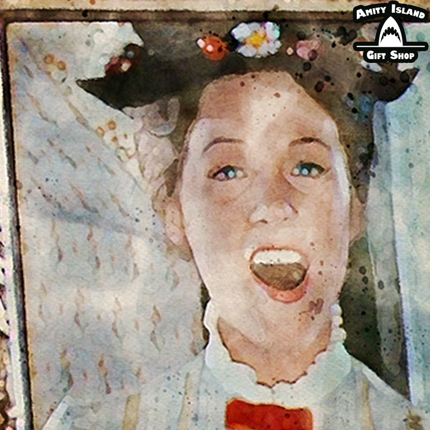 Mary Poppins Wall Print / Julie Andrews / Home Office Art Work / Disney Fan Gift / Classic Movie Art / Pop Movie Decor