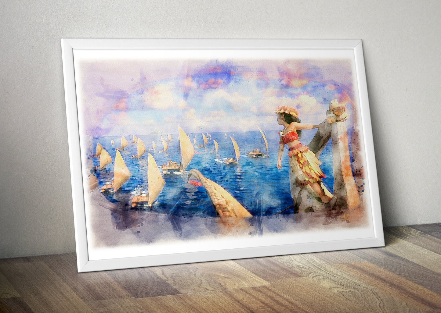 We Know the Way - Moana Inspired Art Print