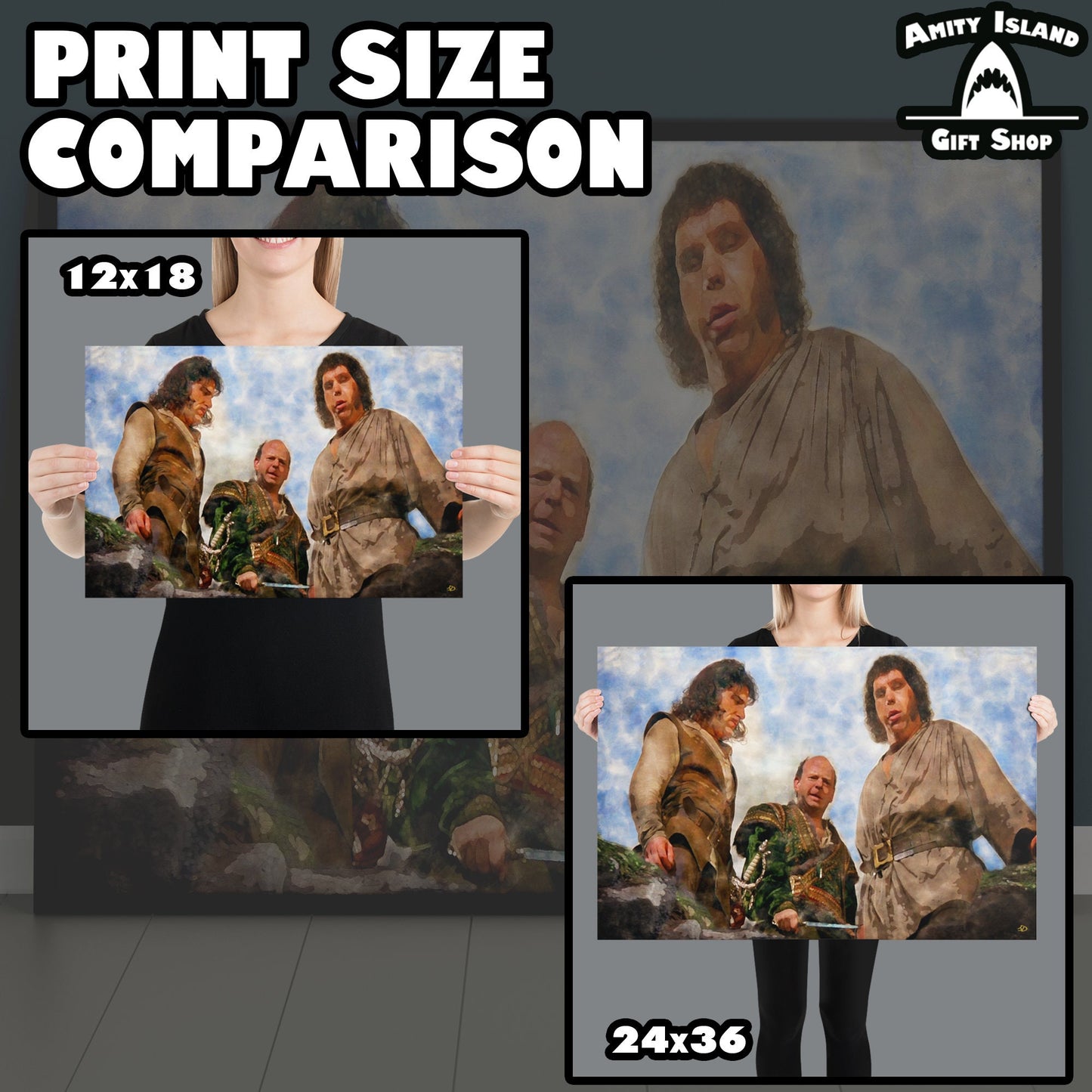 INCONCEIVABLE - Princess Bride Inspired Art Print