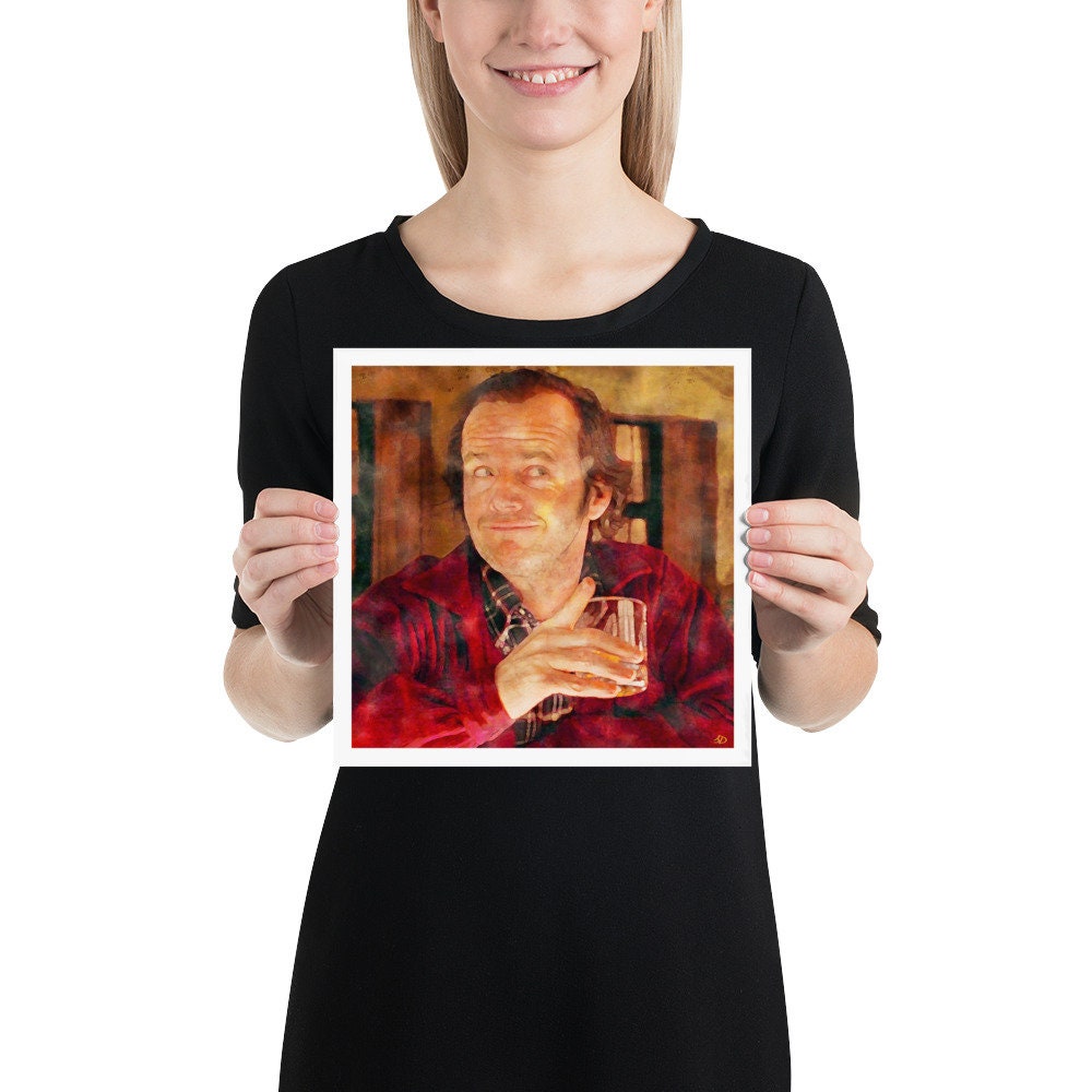 Jack at the Bar - The Shining Inspired Art Print