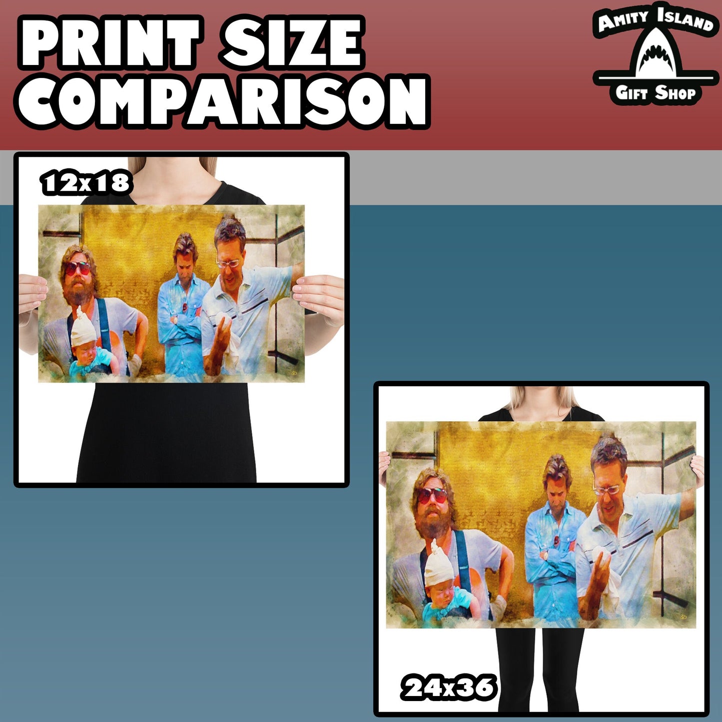 Can't Handle Vegas - The Hangover Wall Inspired Art Print