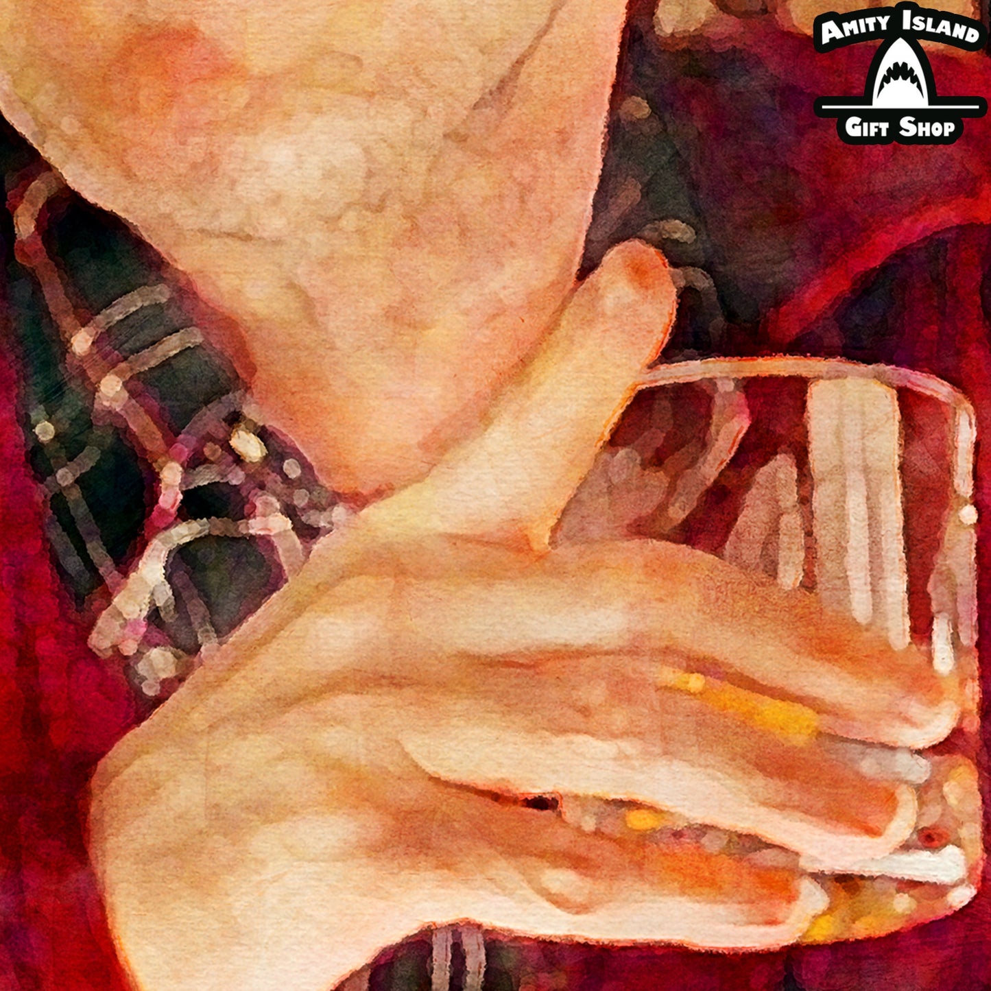 Jack at the Bar - The Shining Inspired Art Print