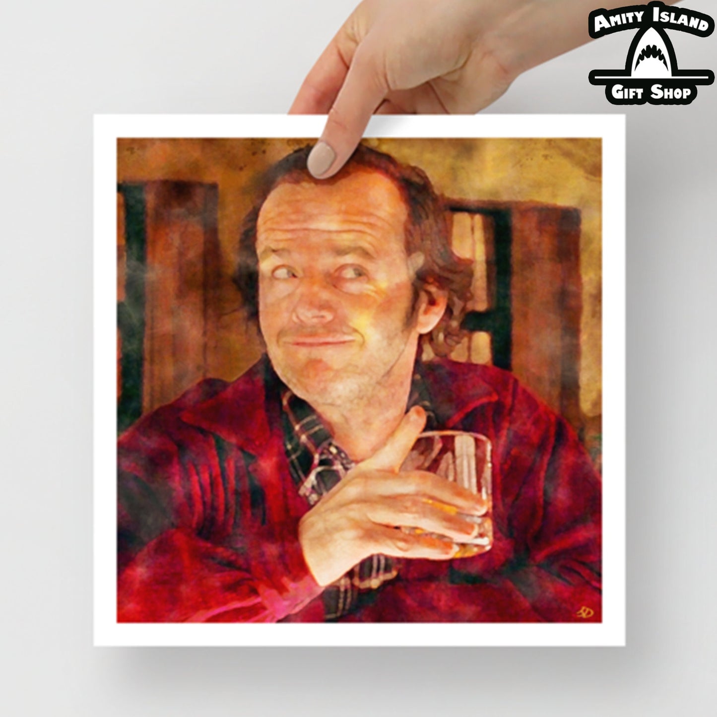 Jack at the Bar - The Shining Inspired Art Print