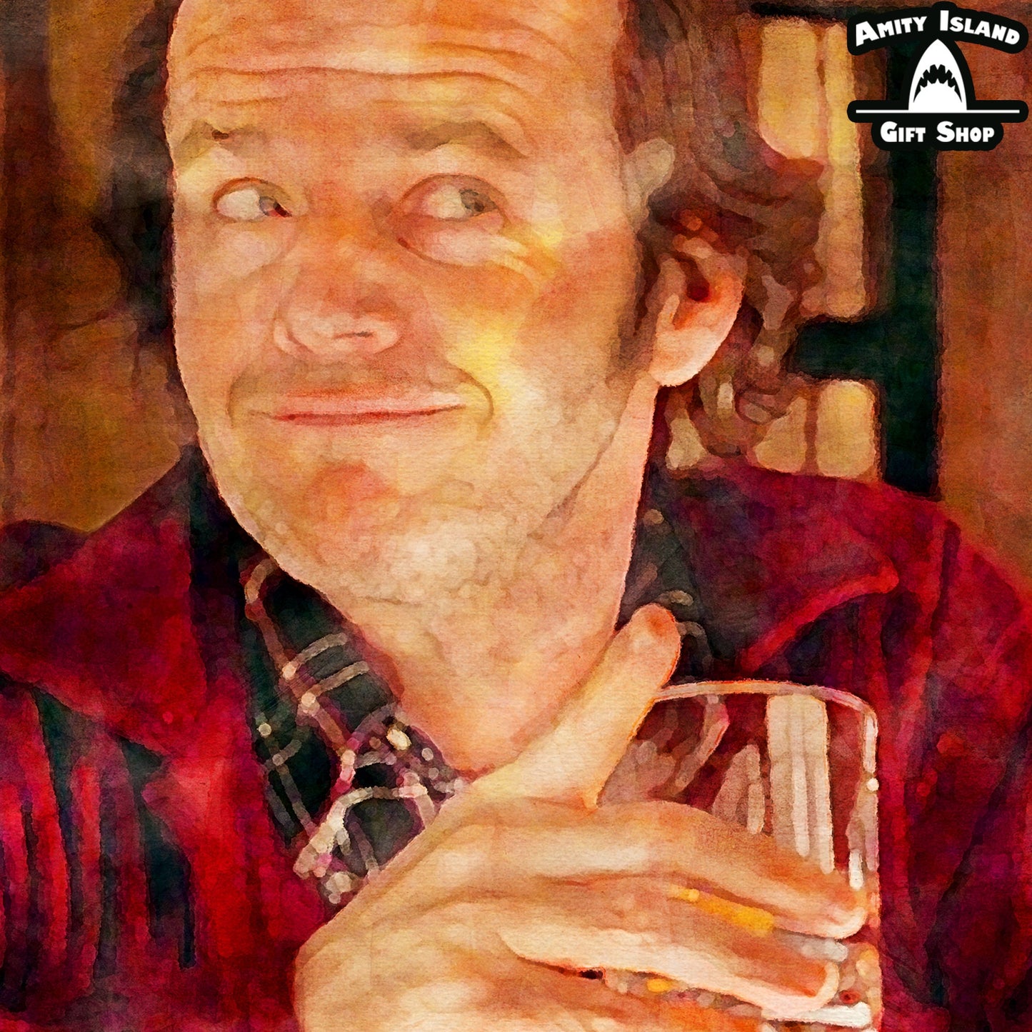 Jack at the Bar - The Shining Inspired Art Print