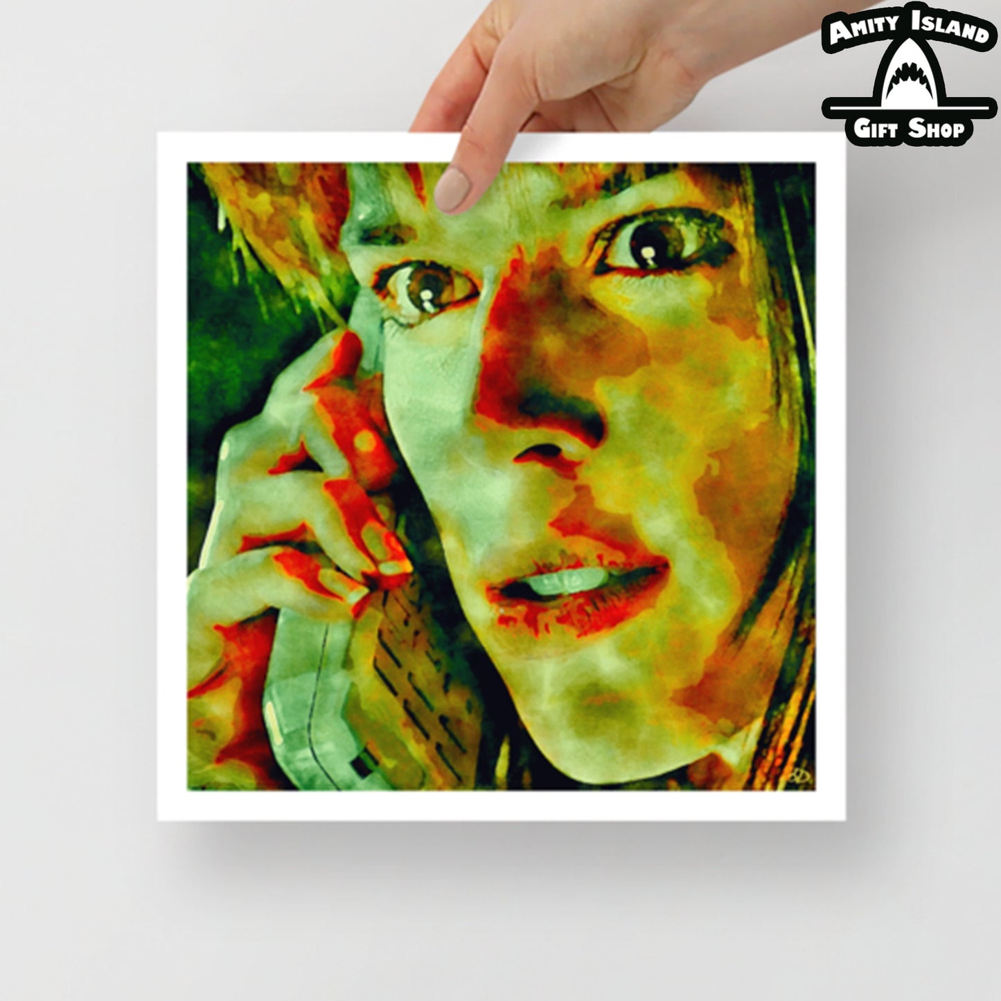 Hello, Sidney - Scream Inspired Art Print