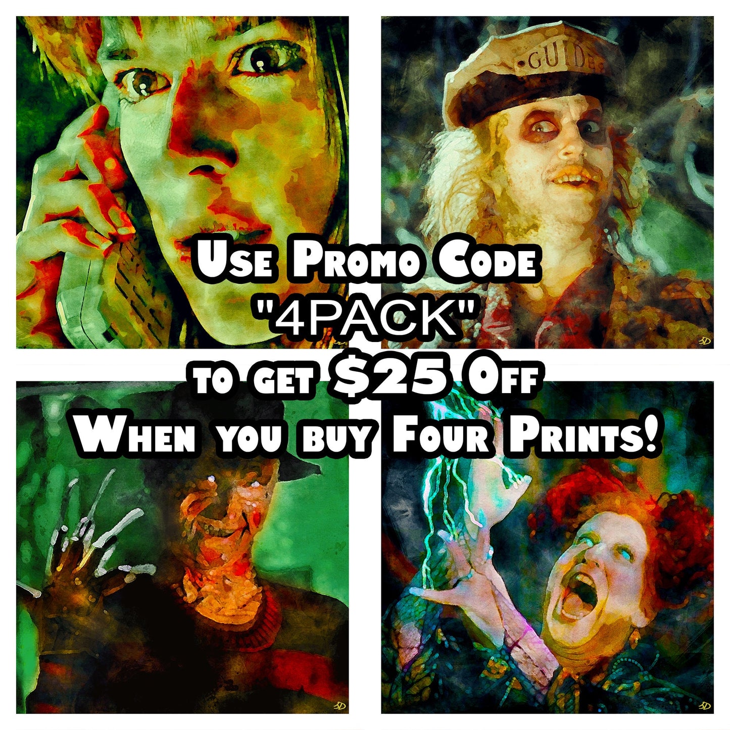 Hello, Sidney - Scream Inspired Art Print