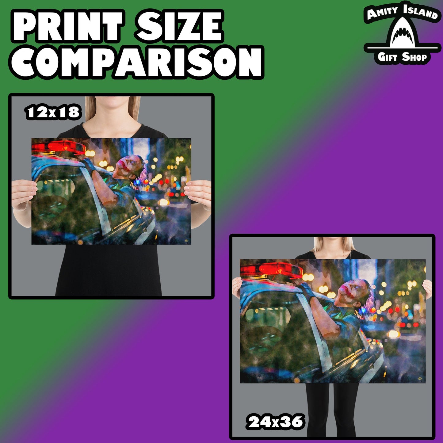 Guy with a Plan - The Dark Knight Joker Wall Print / Heath Ledger / Home Office Art Work / Batman Gift / Man Cave Poster