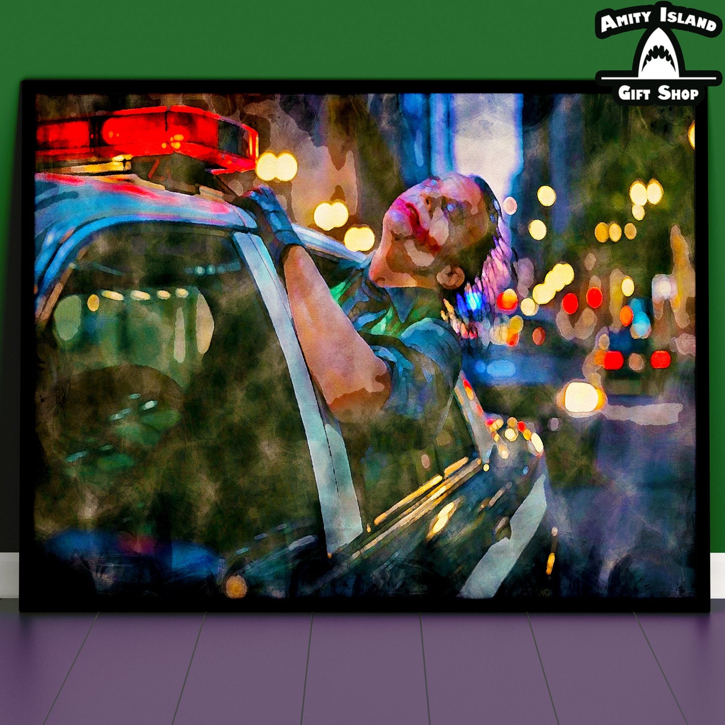 Guy with a Plan - The Dark Knight Joker Wall Print / Heath Ledger / Home Office Art Work / Batman Gift / Man Cave Poster