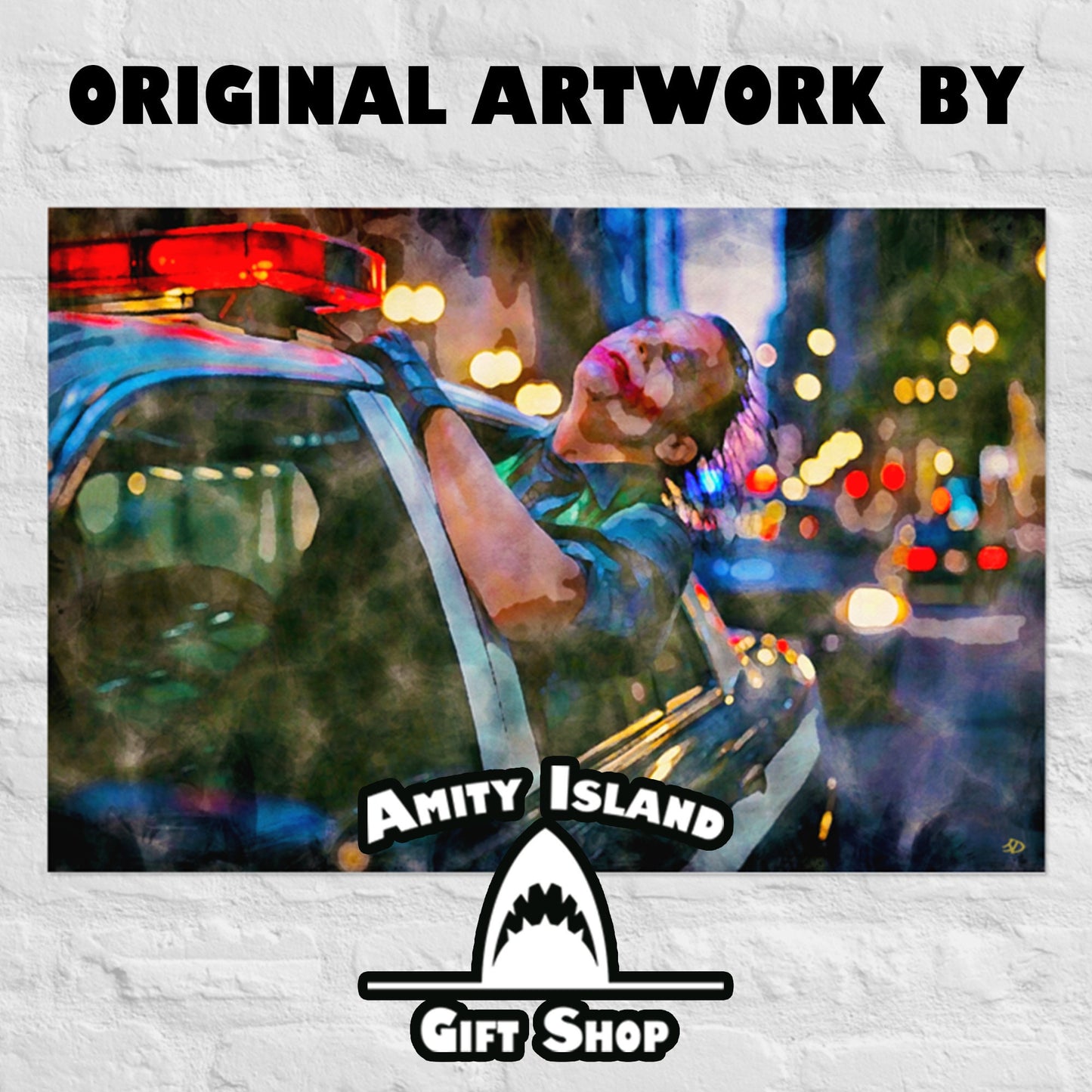 Guy with a Plan - The Dark Knight Joker Wall Print / Heath Ledger / Home Office Art Work / Batman Gift / Man Cave Poster