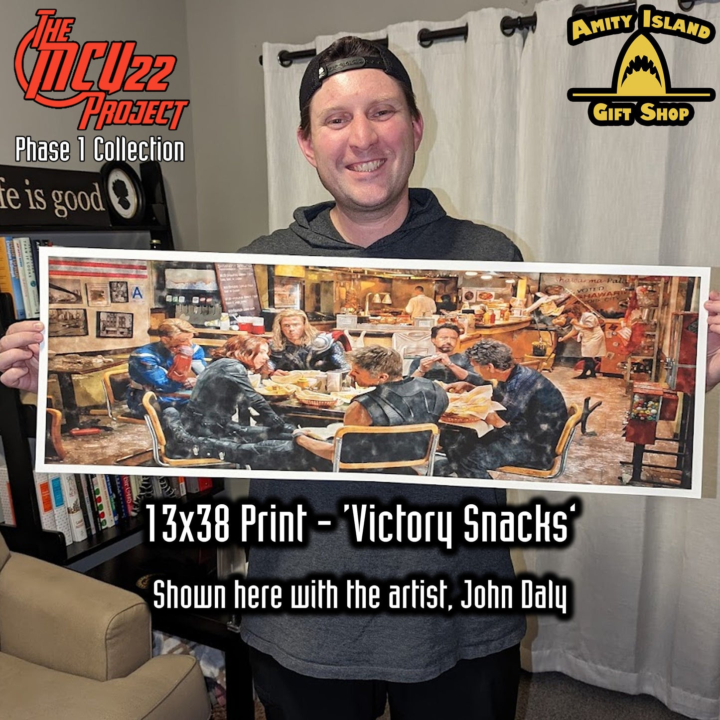 MCU22 - #6 Victory Snacks - 13x38 Art Print