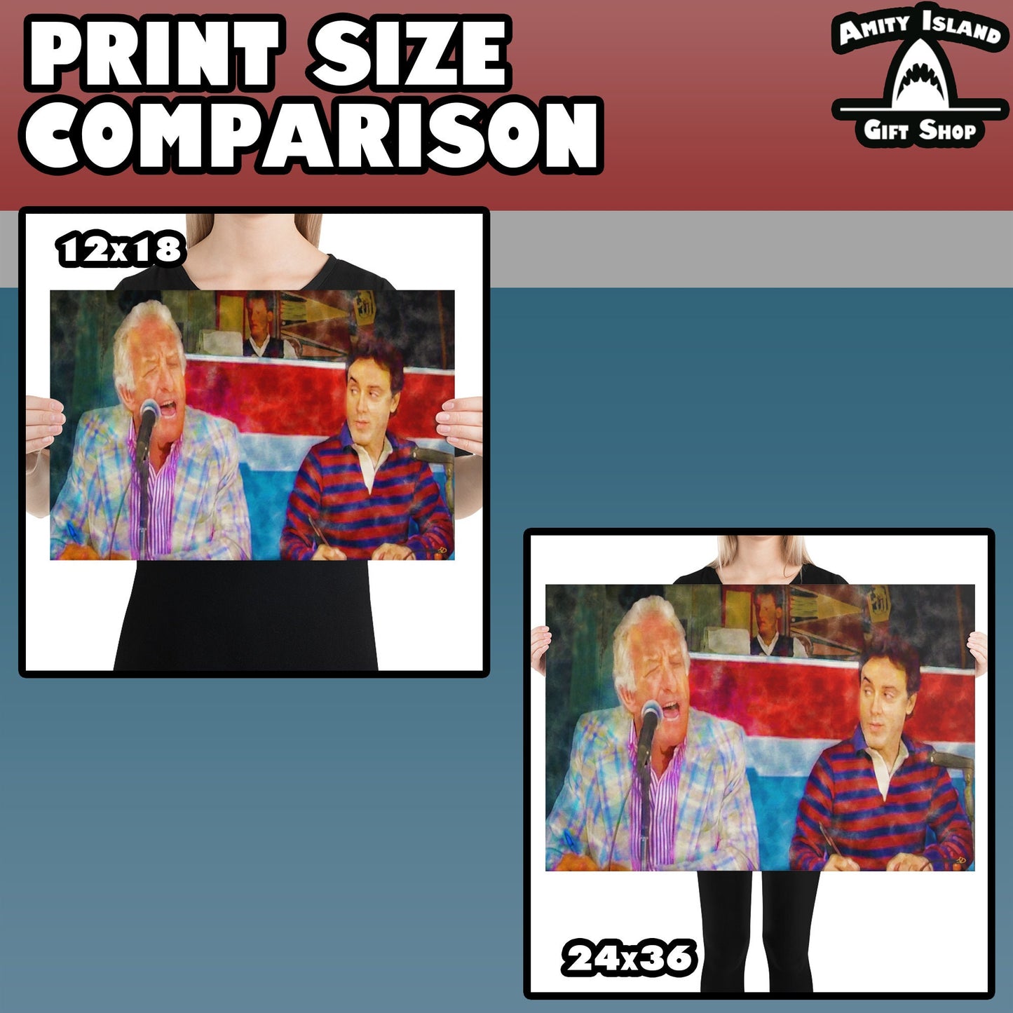 Just A Bit Outside - Major League Announcers Wall Print / Cleveland Guardians / Home Office Art Work / Baseball Fan Gift / Man Cave Poster