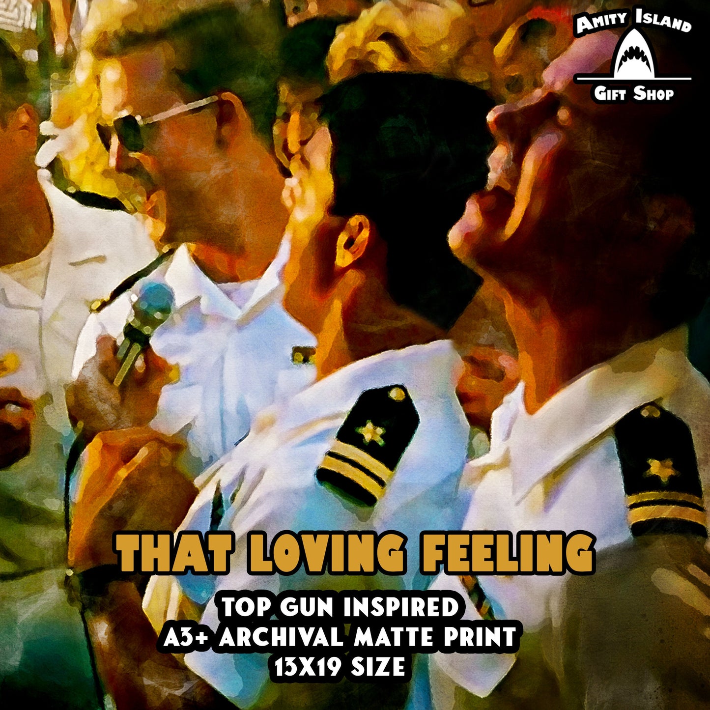 That Loving Feeling - Top Gun Inspired Art Print