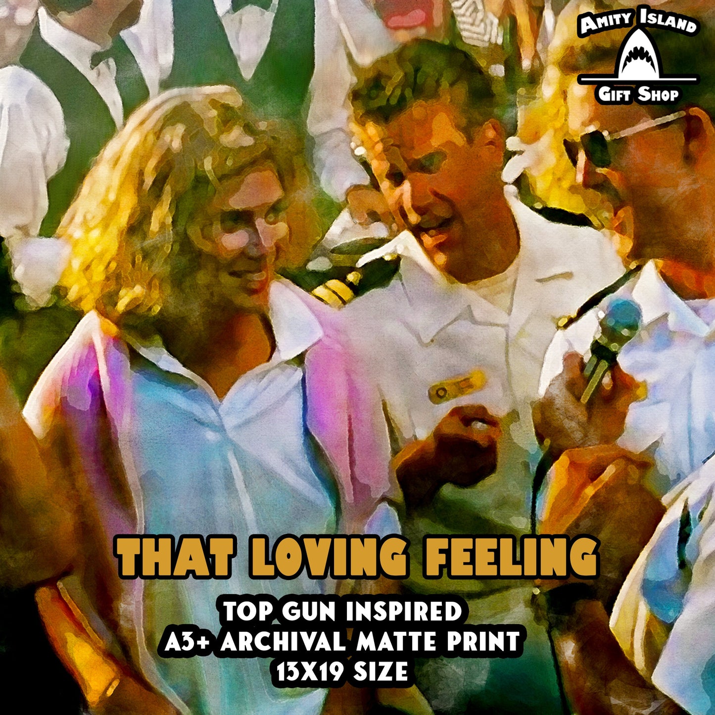 That Loving Feeling - Top Gun Inspired Art Print
