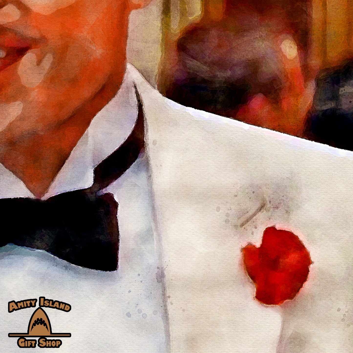 Buongiorno - Aldo Raine from Inglorious Basterds Inspired 12x12 Print - Brad Pitt - Tarantino Fan Gift